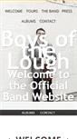 Mobile Screenshot of boysofthelough.info